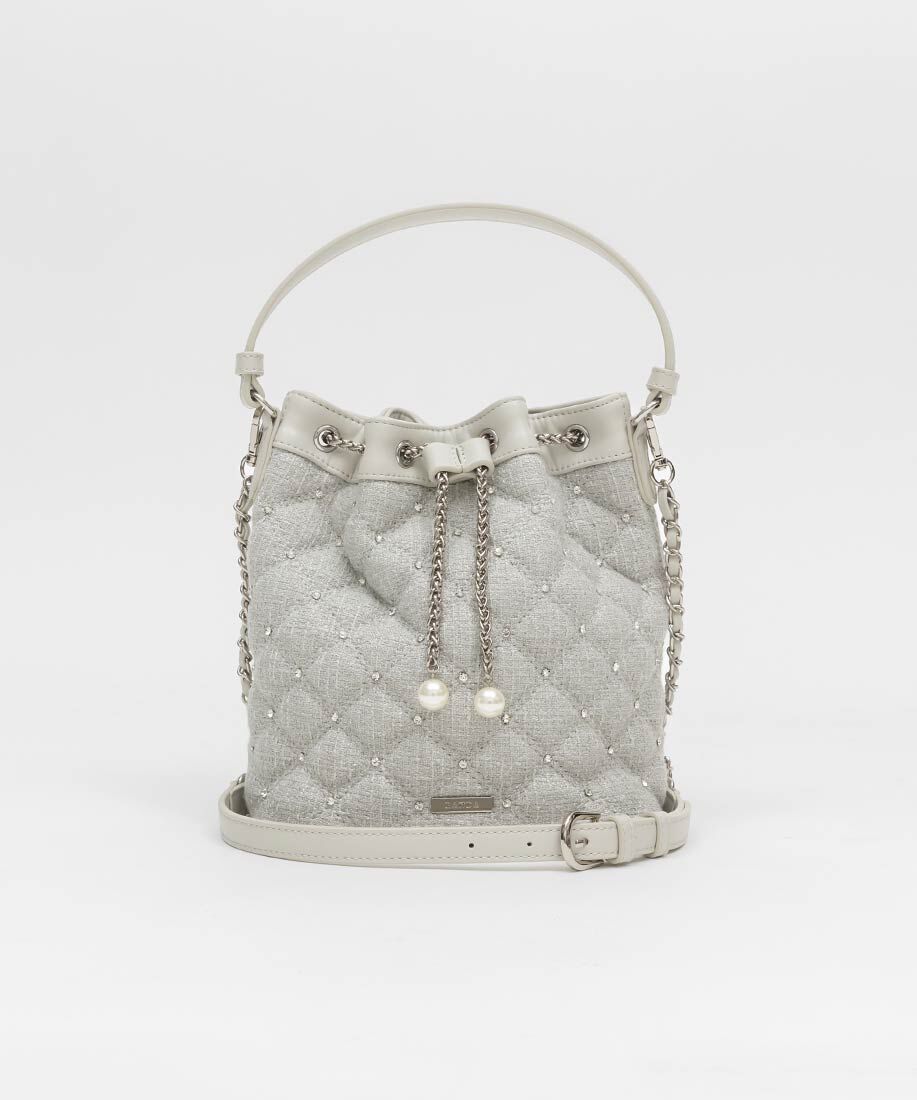  「2WAY ビジューキルティングショルダーバッグ」|ショルダー・メッセンジャー|