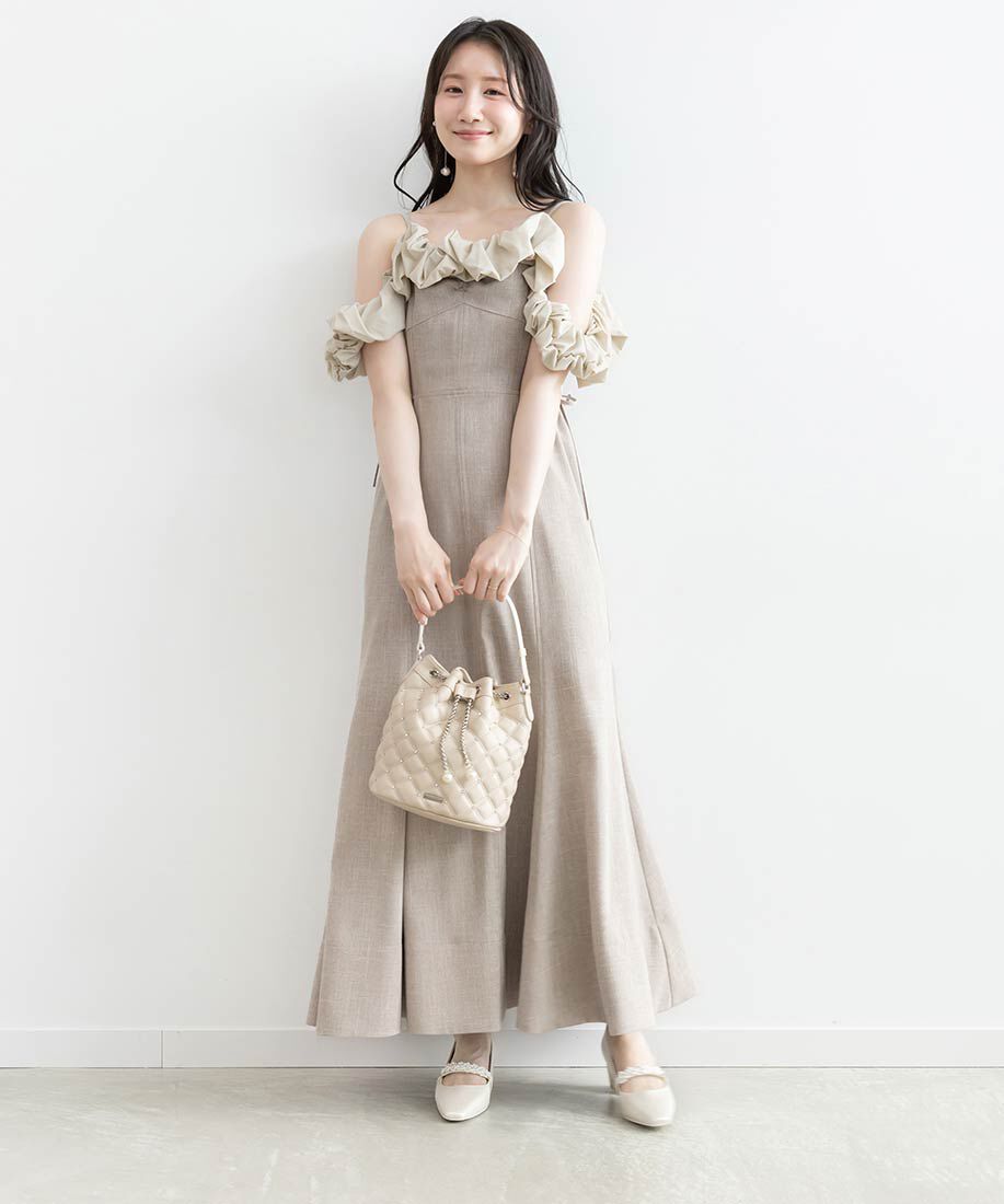  「2WAY ビジューキルティングショルダーバッグ」|ショルダー・メッセンジャー|