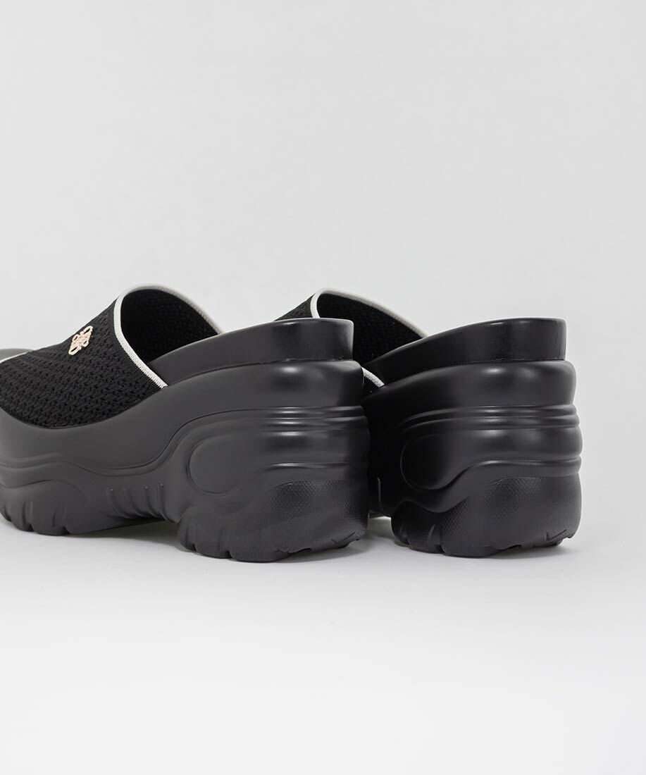  「【SUSTAINABLE】ニットボリュームソールサンダル」|サンダル|