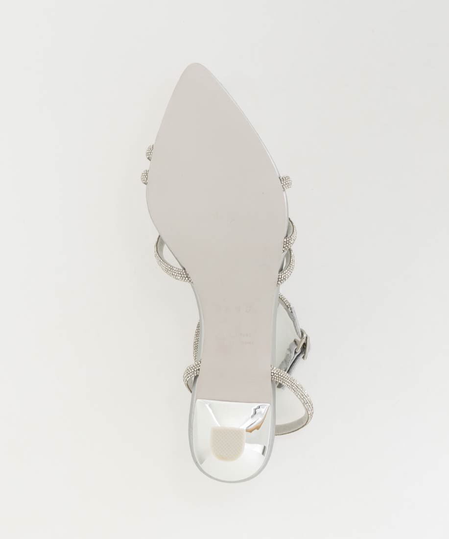  「ビジュークロスストラップサンダル」|サンダル|