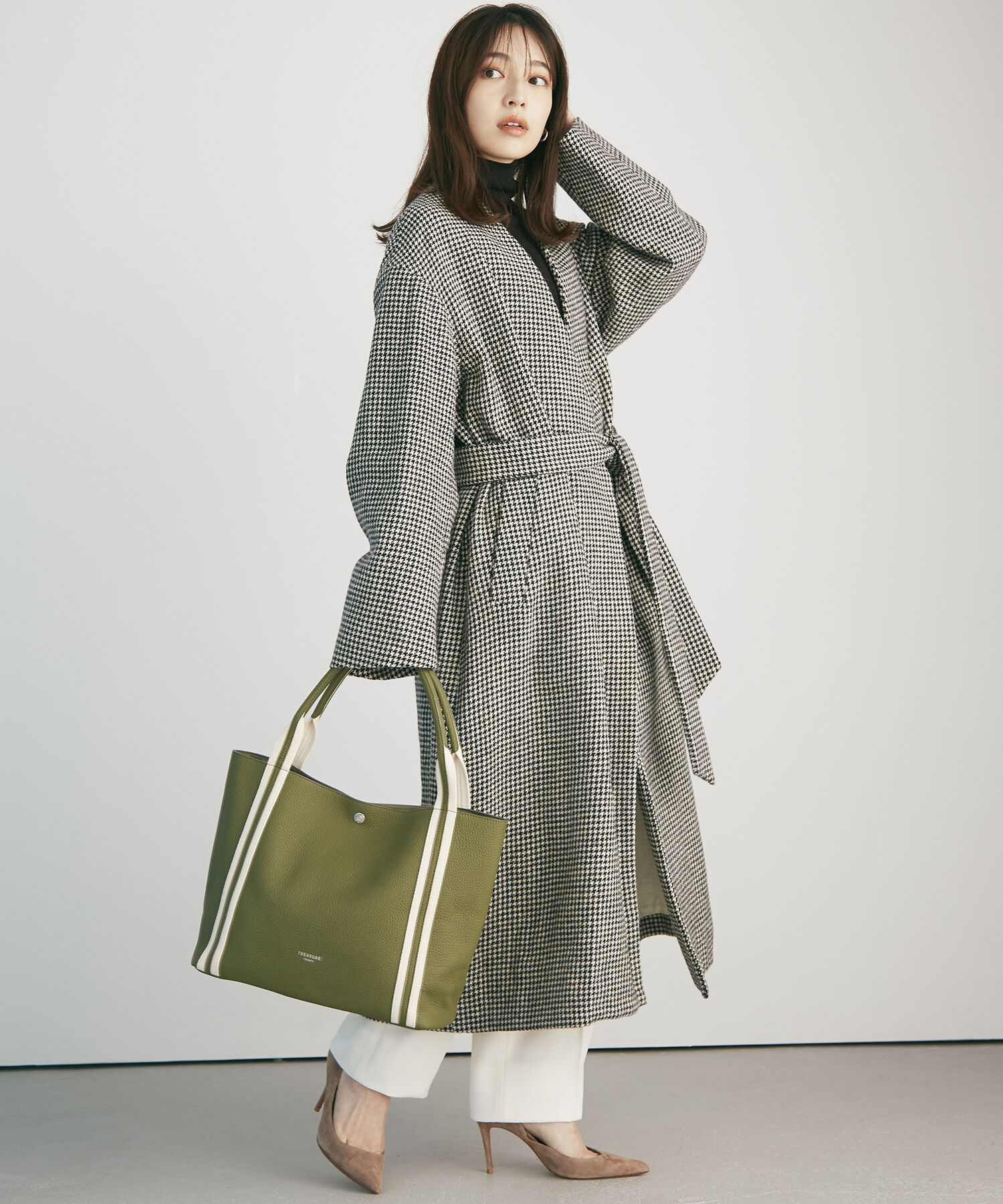 TOPKAPI TREASURE「ソフトシュリンク テープコンビ A4 トート バッグ」|トートバッグ|