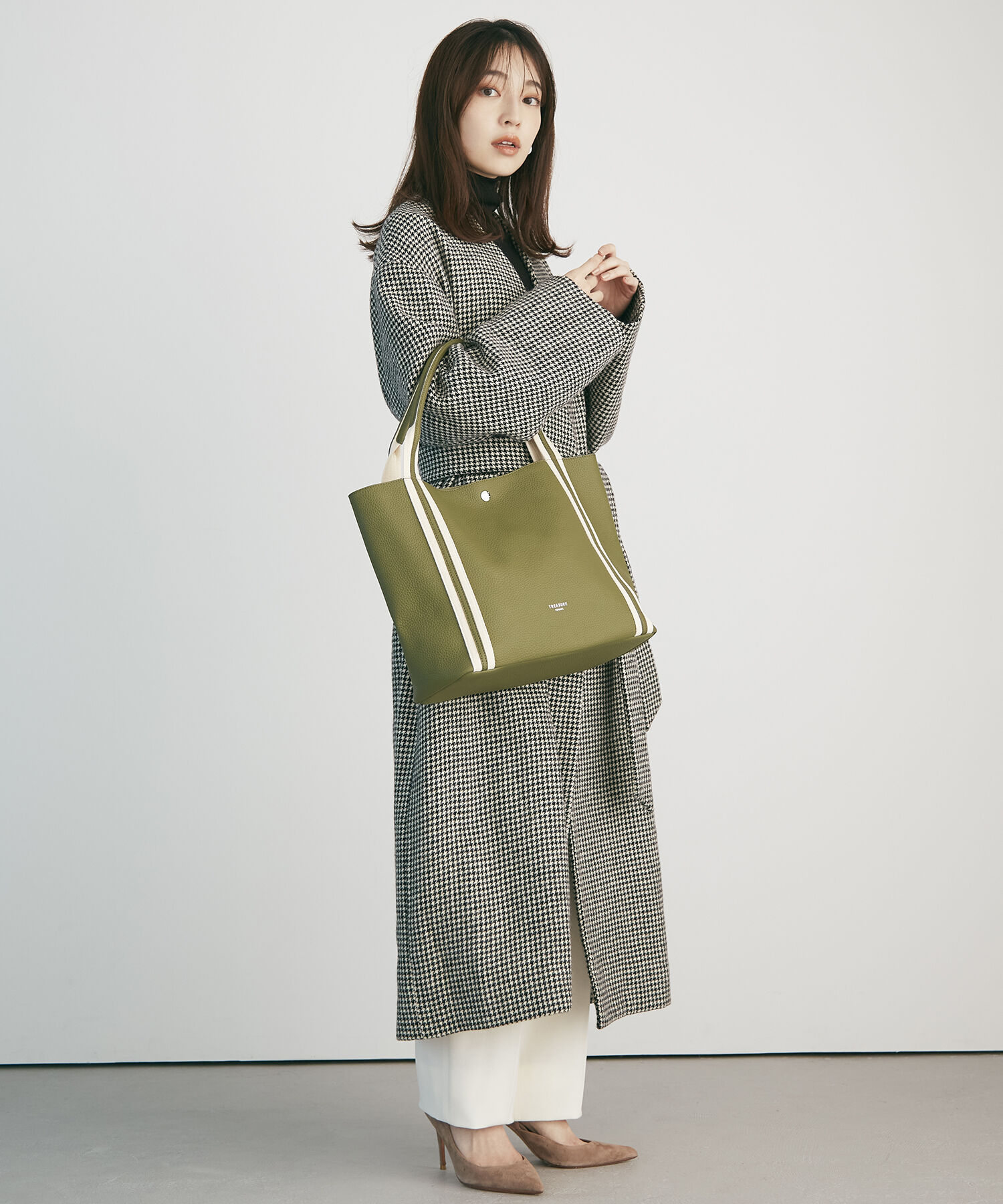 TOPKAPI TREASURE「ソフトシュリンク テープコンビ A4 トート バッグ」|トートバッグ|