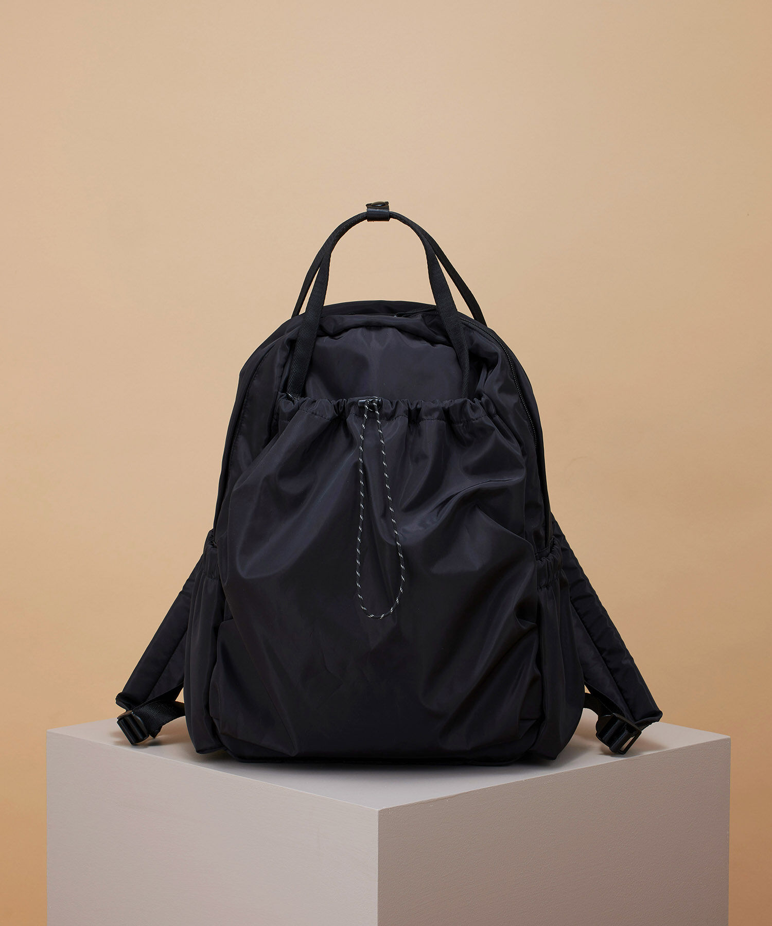 TOPKAPI TREASURE「【TREASURE TOPKAPI】ドローストリング リュック / バッグパック」|リュック|ブラック