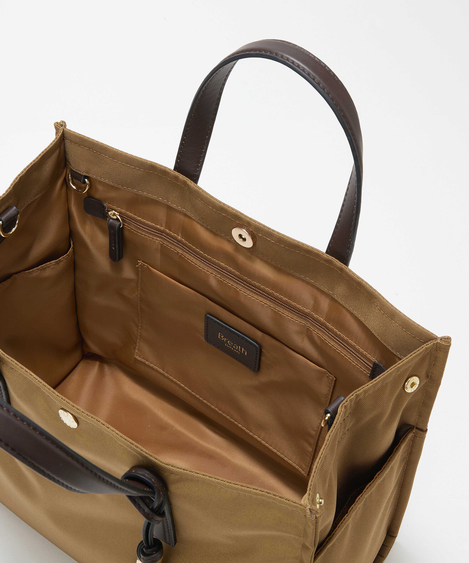 TOPKAPI BREATH「【Breath TOPKAPI】撥水 マルチway スクエア A4 トートバッグ / 10ポケット」|トートバッグ|