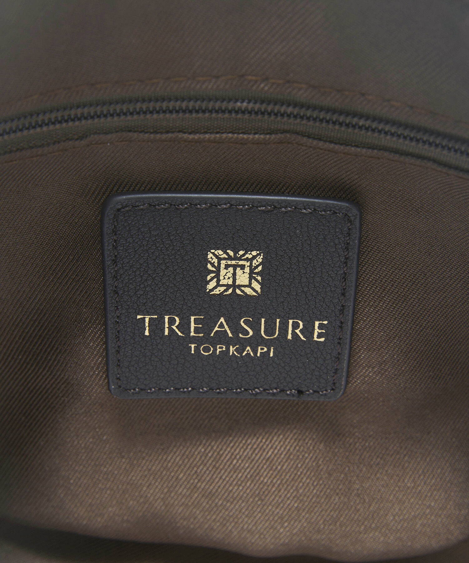 TOPKAPI TREASURE「【TREASURE TOPKAPI】ナイロン レザーコンビ ハンドルオープン ミニ ショルダーバッグ 」|ショルダー・メッセンジャー|