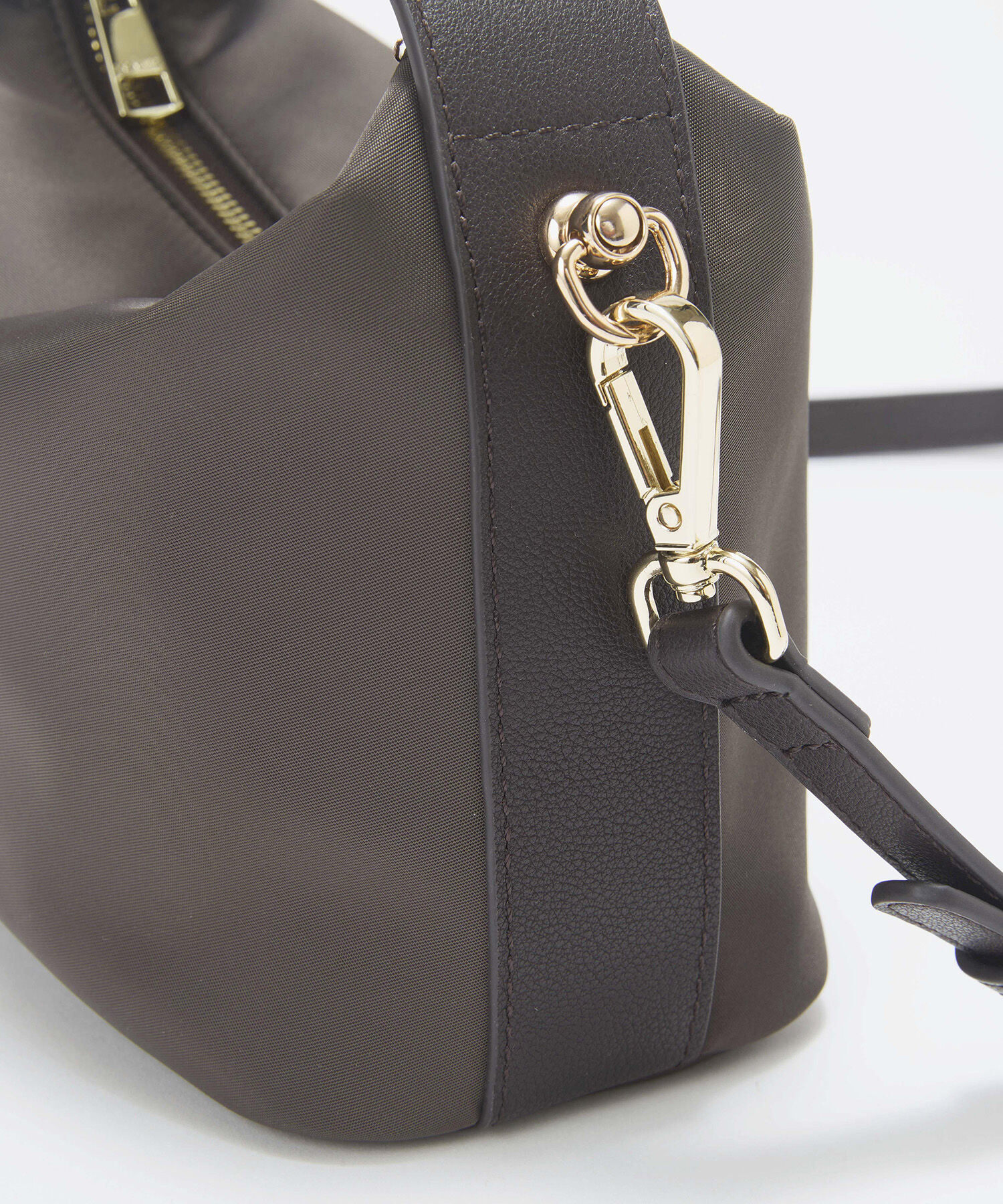 TOPKAPI TREASURE「【TREASURE TOPKAPI】ナイロン レザーコンビ ハンドルオープン ミニ ショルダーバッグ 」|ショルダー・メッセンジャー|