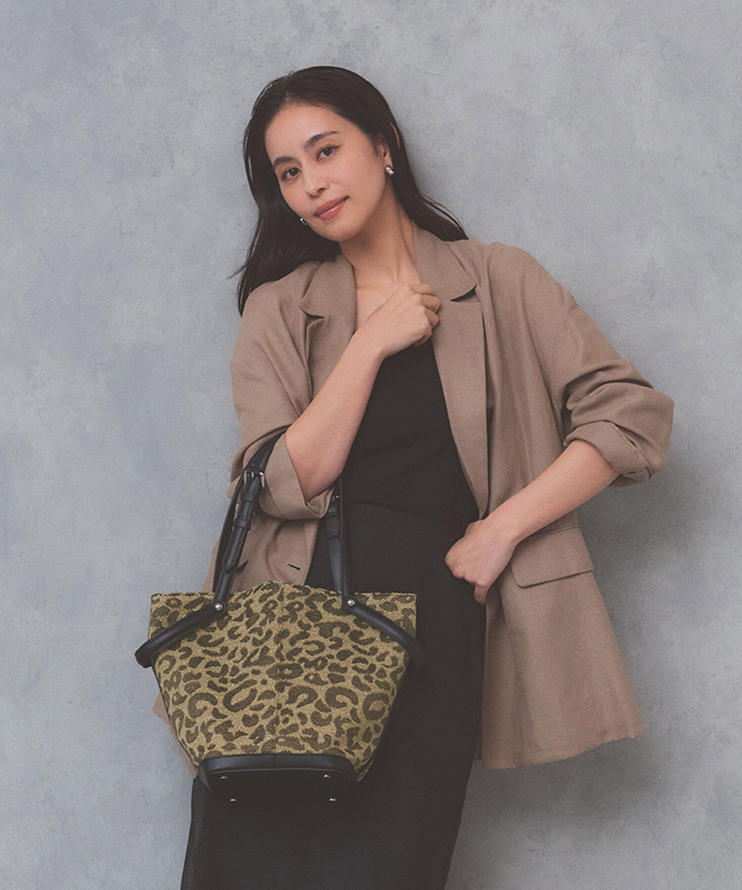 TOPKAPI TREASURE「【TREASURE TOPKAPI】2way チェンジング トートバッグ レース/レオパード」|トートバッグ|