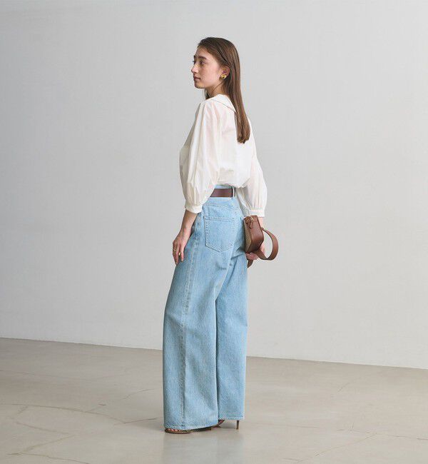 UNITED ARROWS「ビック カラー ブラウス ‐ウォッシャブル‐」|シャツ・ブラウス|