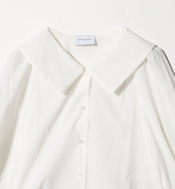 UNITED ARROWS「ビック カラー ブラウス ‐ウォッシャブル‐」|シャツ・ブラウス|