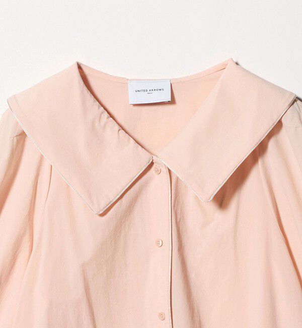 UNITED ARROWS「ビック カラー ブラウス ‐ウォッシャブル‐」|シャツ・ブラウス|