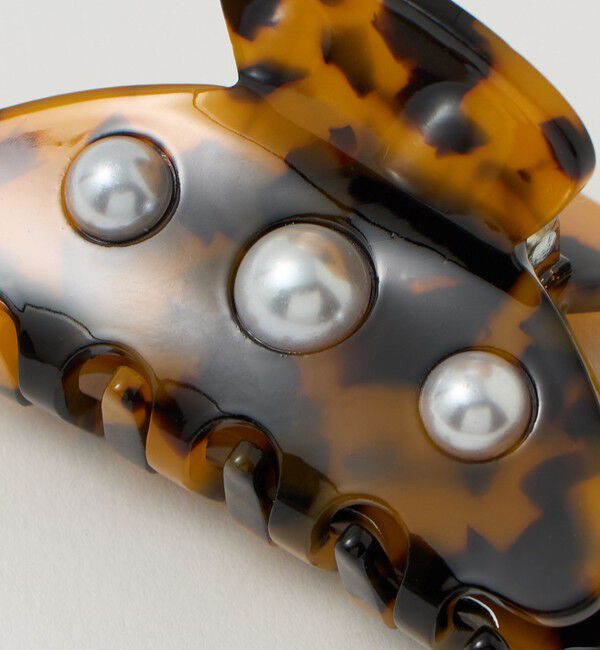 UNITED ARROWS green label relaxing「＜SUI AVA＞ヘアクリップ S （ホワイトモチーフ）」|ヘアバンド|