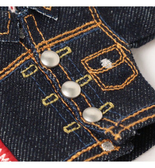 BEAMSBOY「デニムジャケット キーホルダー」|チャーム・キーホルダー|