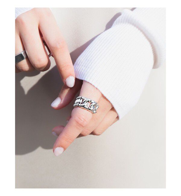 Demi-Luxe BEAMS 「【別注】PHILIPPE AUDIBERT / チェーン リング S」|その他|