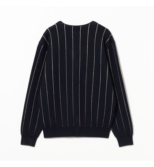 BEAMS PLUS「Banker Stripe Cardigan」|ニット・セーター|