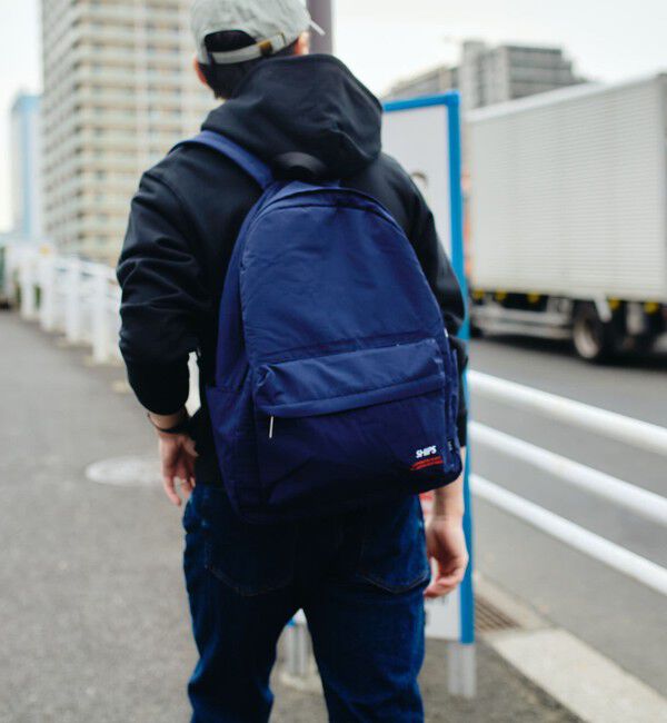 SHIPS「【WEB限定】SHIPS: COPYRIGHT ロゴ 60/40クロス バックパック」|リュック|