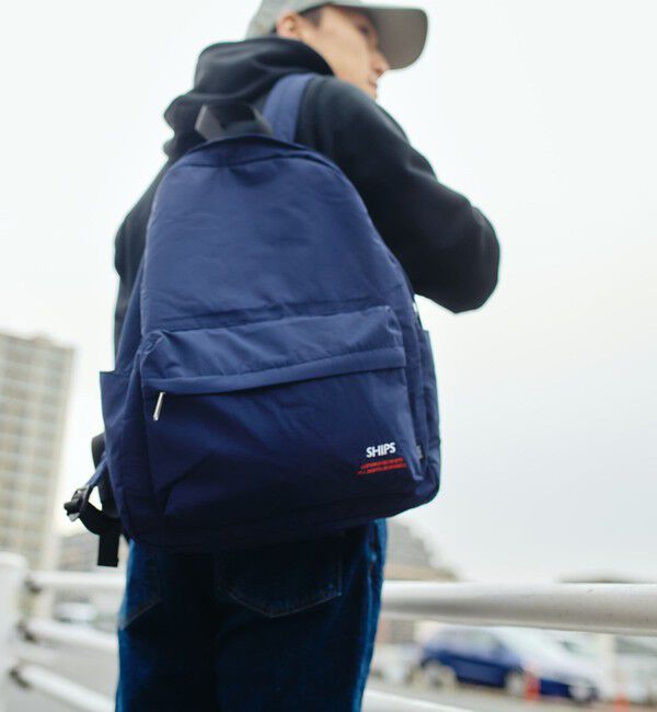 SHIPS「【WEB限定】SHIPS: COPYRIGHT ロゴ 60/40クロス バックパック」|リュック|