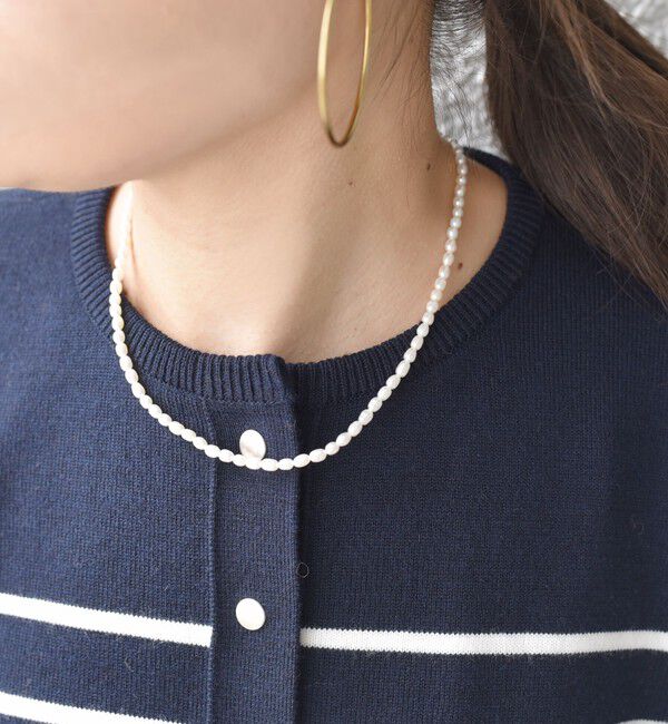 SHIPS for women「ミニ淡水パールネックレス◇」|ネックレス|