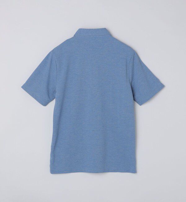 SHIPS「【WEB限定】SHIPS: 吸水速乾・UVケア Drymix（R）ワンポイントロゴ レギュラーカラー ポロシャツ」|ポロシャツ|