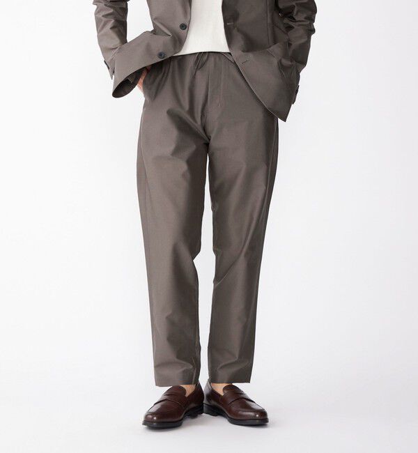 SHIPS「SHIPS:〈手洗い可能/セットアップ対応〉スーパーライト イージーパンツ」|スラックス|