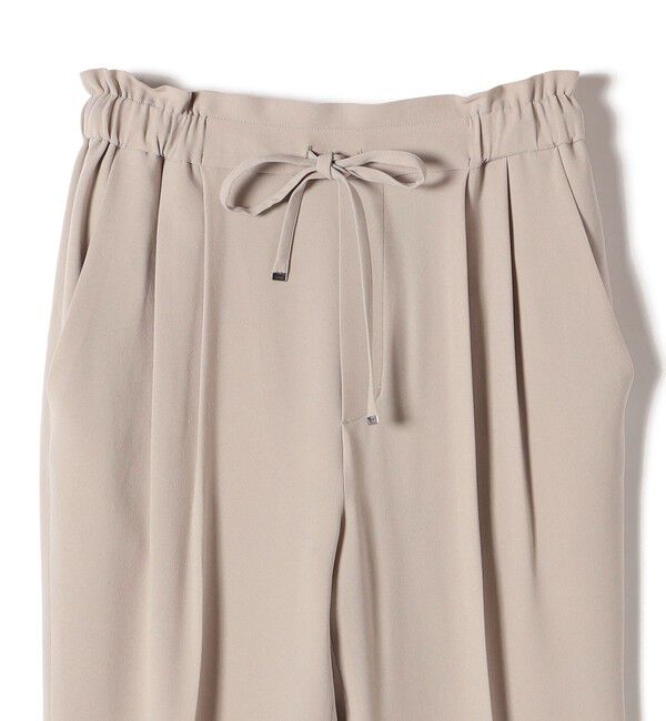 SHIPS for women「〈接触冷感 / 手洗い可能〉アセテート混 バックサテン テーパード パンツ」|その他|