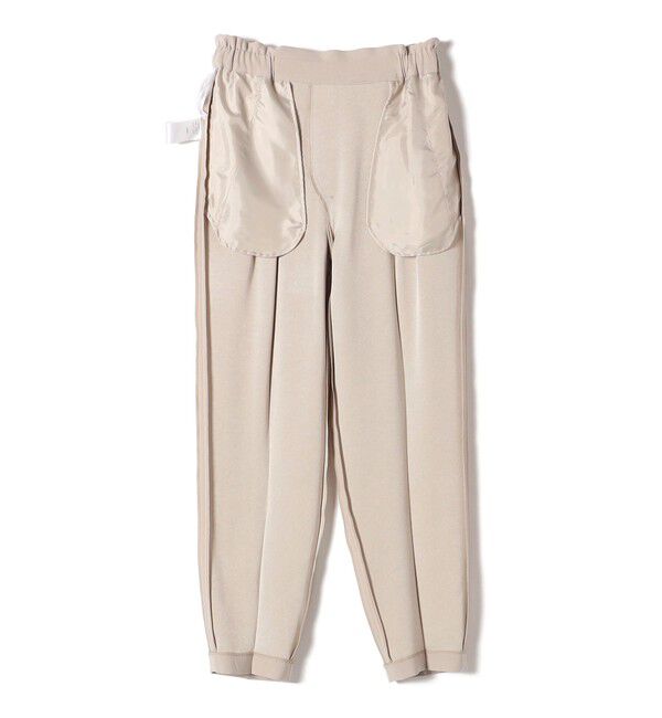 SHIPS for women「〈接触冷感 / 手洗い可能〉アセテート混 バックサテン テーパード パンツ」|その他|