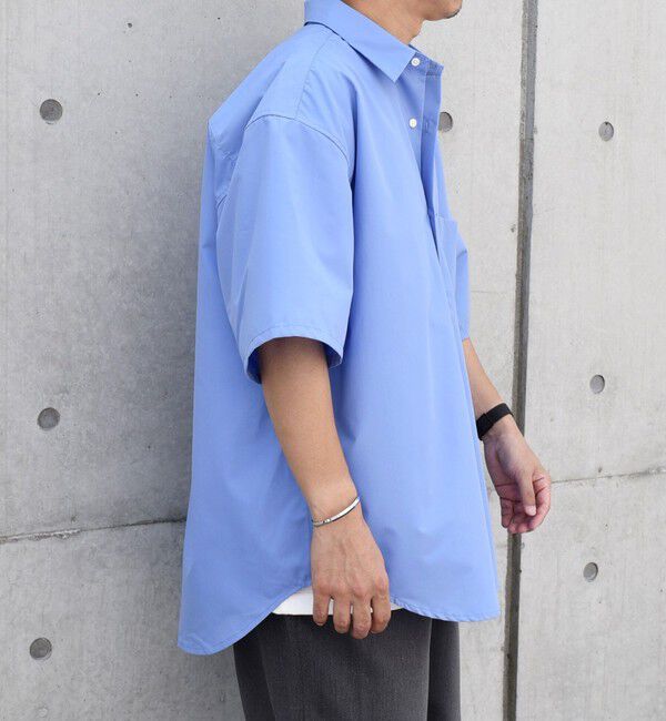 SHIPS any「SHIPS any: オーバーサイズ カラーパレット ハーフスリーブ シャツ◇」|シャツ・ブラウス|