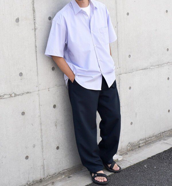 SHIPS any「SHIPS any: オーバーサイズ カラーパレット ハーフスリーブ シャツ◇」|シャツ・ブラウス|