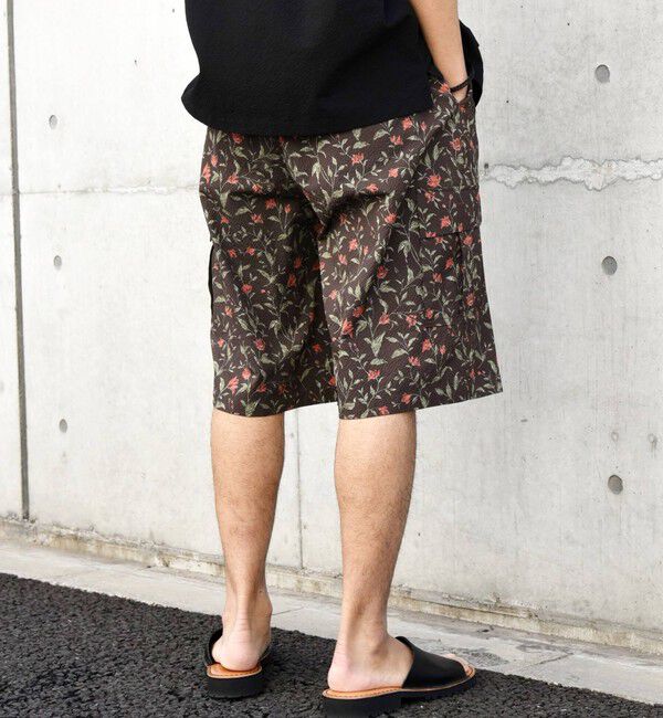 SHIPS any「SHIPS any:〈撥水・軽量・ストレッチ〉SOLOTEX(R)シアサッカー ワイド カーゴ ショーツ◇」|その他|