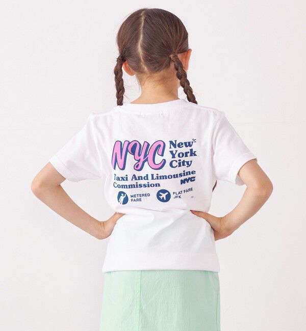 SHIPS any「【SHIPS any別注】G.R.S: NYC グラフィック Tシャツ<KIDS>」|Tシャツ・カットソー|
