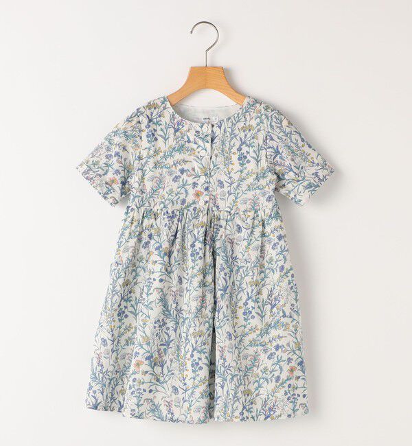 SHIPS KIDS「SHIPS KIDS:100～130cm / リバティ 半袖 ワンピース」|ワンピース|