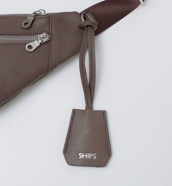SHIPS「【WEB限定】SHIPS: 合成皮革 ティアーズルック ワンショルダー バッグ」|ショルダー・メッセンジャー|