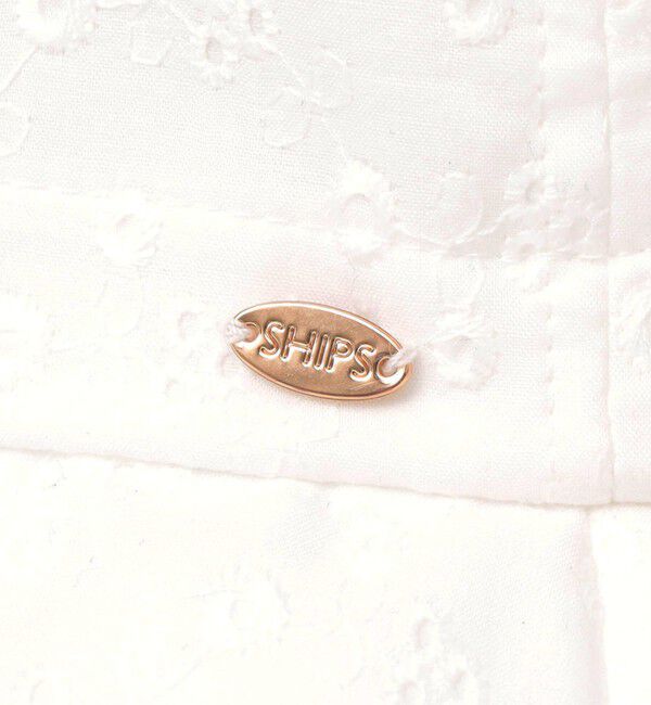 SHIPS KIDS「SHIPS KIDS:〈UVカット〉ベビー 刺繍 ハット」|ハット|