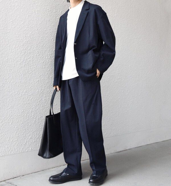 SHIPS any「SHIPS any:360&deg; THE CIRCLE STRETCH リネン混 ジャケット 26SS◆」|テーラードジャケット|