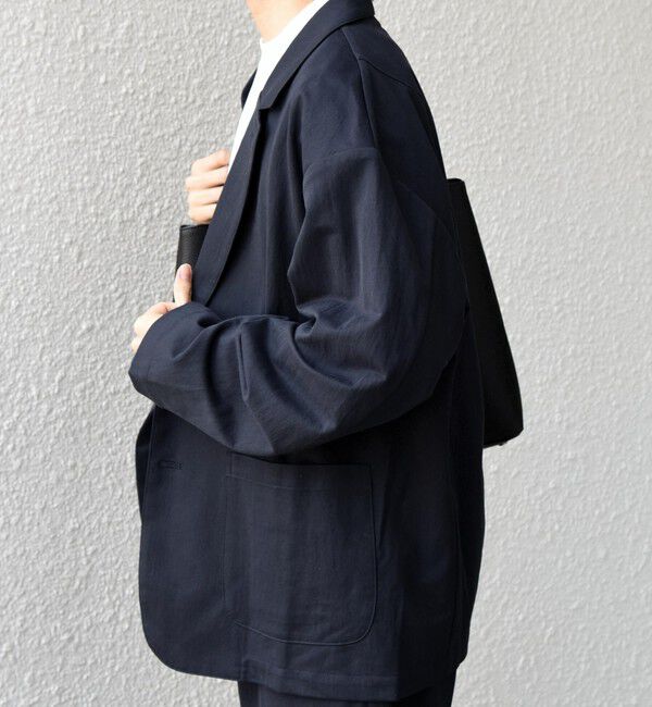 SHIPS any「SHIPS any:360&deg; THE CIRCLE STRETCH リネン混 ジャケット 26SS◆」|テーラードジャケット|