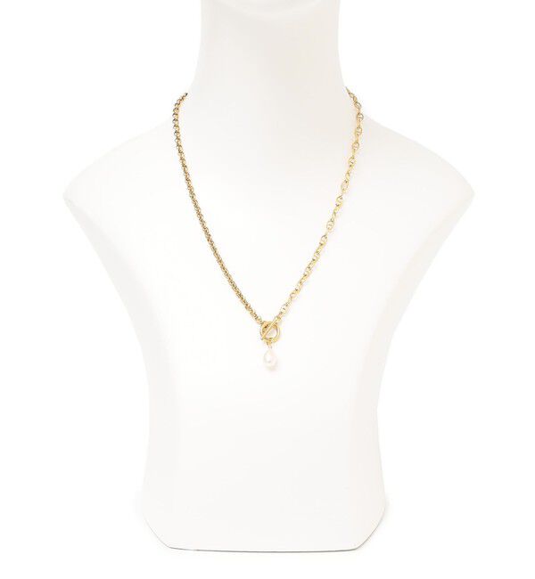 SHIPS for women「ステンレス ミックス チェーン ネックレス」|ネックレス|