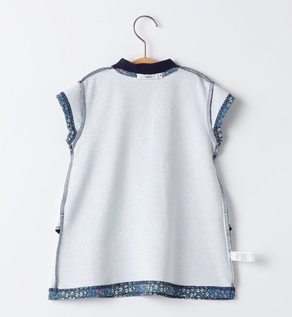 SHIPS KIDS「SHIPS KIDS:80～90cm / フラワー ポロシャツ ワンピース」|ワンピース|