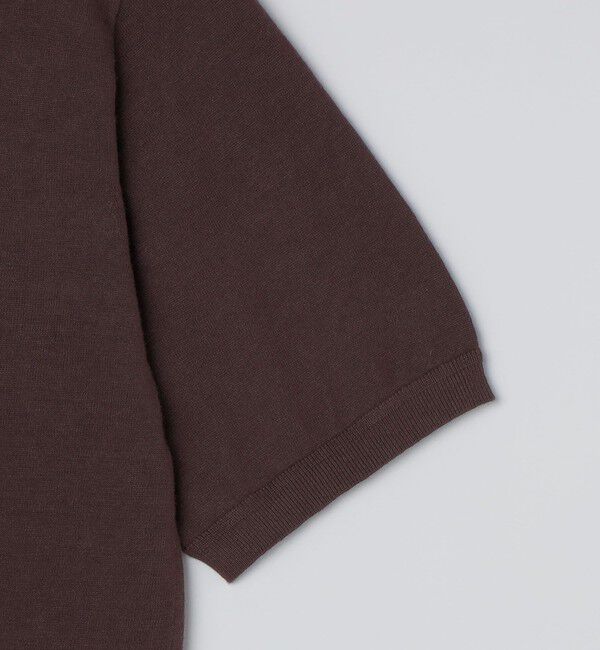 SHIPS「SHIPS:〈接触冷感/ 手洗い可能〉ラミー ニット Tシャツ」|ニット・セーター|