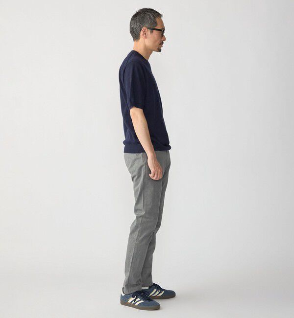 SHIPS「SHIPS:〈接触冷感/ 手洗い可能〉ラミー ニット Tシャツ」|ニット・セーター|