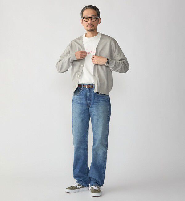 SHIPS「SHIPS:〈接触冷感/ 手洗い可能〉ラミー Vネック カーディガン」|カーディガン|