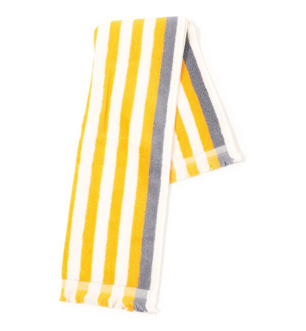 TOMORROWLAND HOME「コットンストライプフェイスタオル」|タオル|