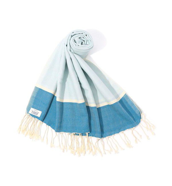 TOMORROWLAND GOODS「JIBEL LA MARINE フータタオル」|タオル|64 ブルー系