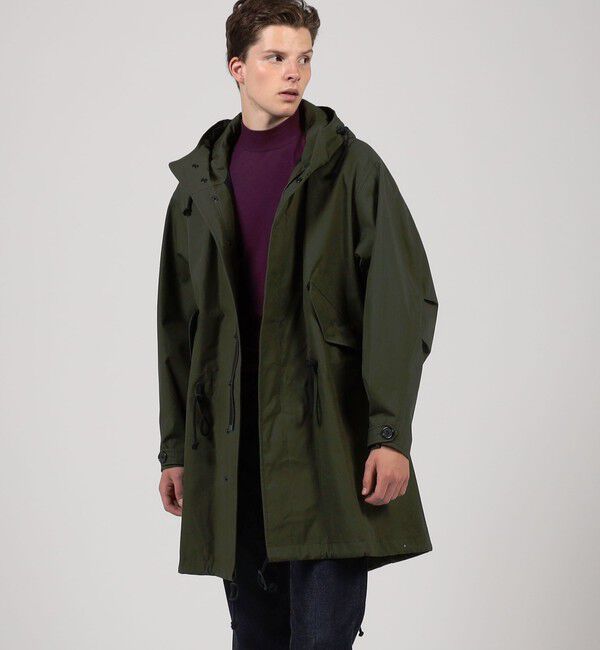 TOMORROWLAND MENS「【別注】 GLOVERALL PARKER SHELL ベンタイル モッズコート」|ミリタリー・モッズコート|