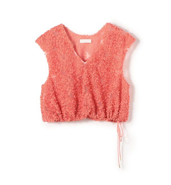 Ballsey「サークルフラワーチュール 2-wayミニトップス」|プルオーバー|33 ピンク