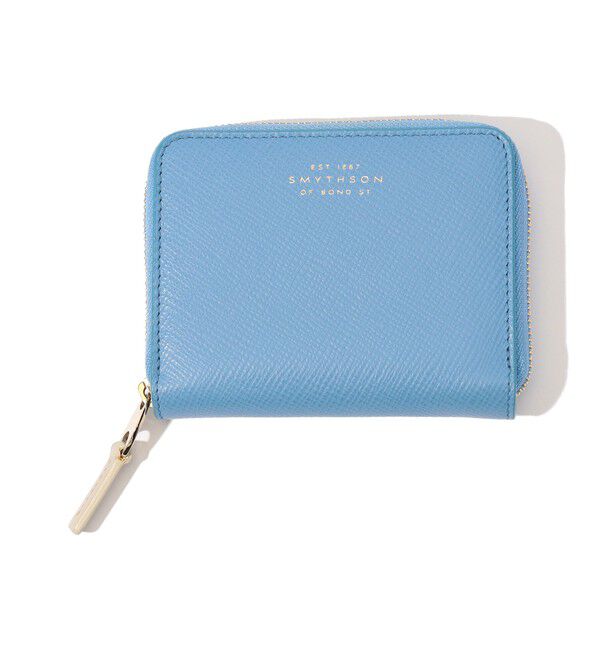 TOMORROWLAND GOODS「SMYTHSO ZIP COIN PURSE 4CC ウォレット」|コインケース|63 ライトブルー