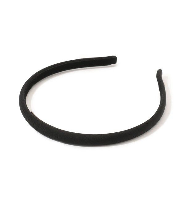 TOMORROWLAND GOODS「ALEXANDRE DE PARIS サテンカチューシャ」|カチューシャ|19 ブラック