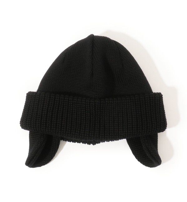 TOMORROWLAND GOODS「KIJIMA TAKAYUKI MERINO EAR WATCH CAP」|ニット帽|19 ブラック