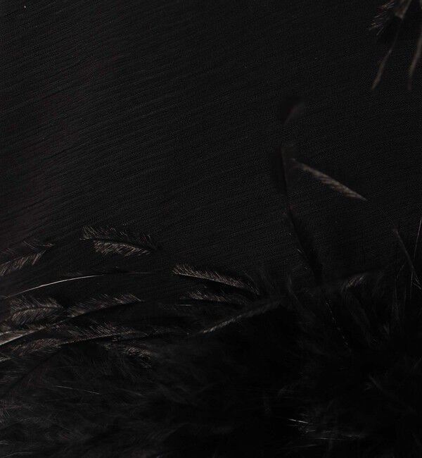 DES PRES「クレープ デシン ファーボレロ」|シャツ・ブラウス|