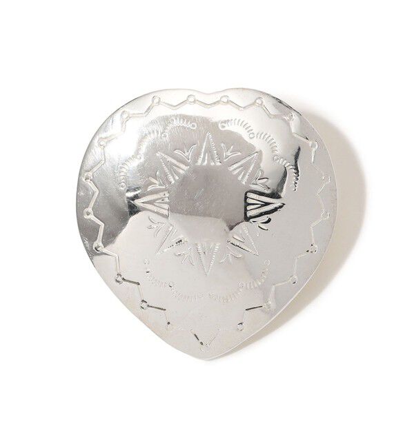 TOMORROWLAND GOODS「ADRAR Heart シルバー ブローチピン」|ブローチ・コサージュ|81 シルバー