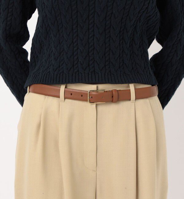 TOMORROWLAND GOODS「MANUELA スクエアバックルベルト」|ベルト|