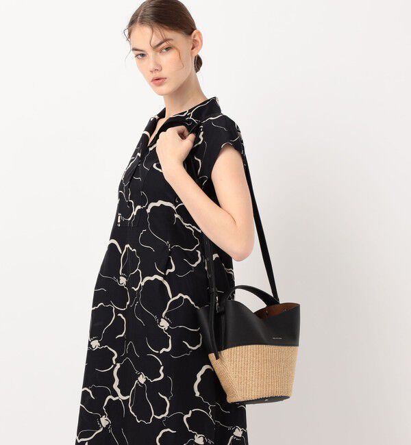 TOMORROWLAND GOODS「FEEL AND TASTE lily バスケットバッグ」|かごバッグ|